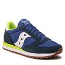 Saucony Originals Jazz Original Shoes Electric Blue Lime Green - 44.5