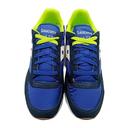 Saucony Originals Jazz Original Shoes Electric Blue Lime Green - 44.5