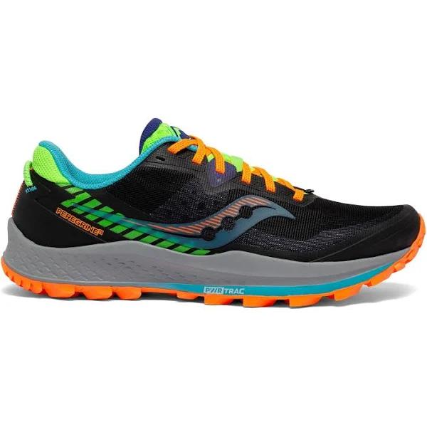 Saucony Peregrine 11 Mens 11.5 / Black/Orange