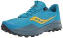 Saucony Peregrine 12 Running Shoes Blue Yellow Black - 47