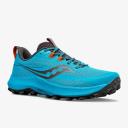 Saucony Peregrine 13 - Mens Trail Running Shoes - Glade/Black