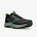 Saucony Peregrine 13 - Mens Trail Running Shoes - Glade/Black