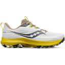Saucony Peregrine 13 Shoes Grey Yellow - 41