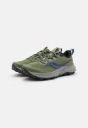 Saucony Peregrine 13 Shoes Khaki Green Blue - 47