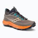 Saucony Peregrine 13 ST Trail Running Shoes Orange Brown - 46