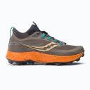 Saucony Peregrine 13 ST Trail Running Shoes Orange Brown - 46