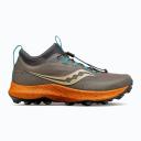 Saucony Peregrine 13 ST Trail Running Shoes Orange Brown - 46