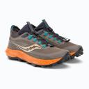 Saucony Peregrine 13 ST Trail Running Shoes Orange Brown - 46