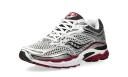 Saucony Pro Grid Omni 9 (Silver / Red) Sneaker