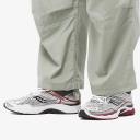 Saucony Pro Grid Omni 9 (Silver / Red) Sneaker