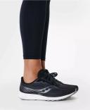 Saucony Ride 14 10.5 , Charcoal/Black (Women's)