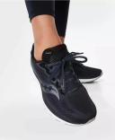 Saucony Ride 14 10.5 , Charcoal/Black (Women's)