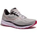 Saucony Ride 14 6.5 , Fog/Cherry (Women's)