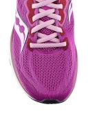 Saucony Ride 14 Running Shoes Lilac White Maroon Women - 43