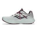 Saucony Ride 15 TR Shoes Women Light Grey Dark Red - 40.5