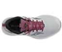 Saucony Ride 15 TR Shoes Women Light Grey Dark Red - 40.5