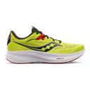 Saucony Ride 15 Wide Running Shoes Black White - 50