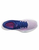 Saucony Ride 16 Shoes Grey Blue Pink Women - 42