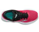 Saucony Ride 16 Shoes Grey Blue Pink Women - 42