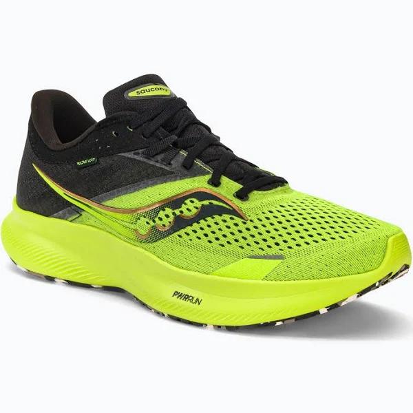 Saucony Ride 16 Shoes Yellow Black - 42