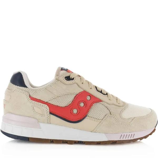 Saucony Shadow 5000 Shoes - Size 8.5 - beige/blue
