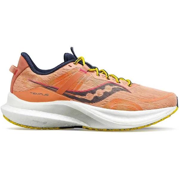 Saucony Tempus Shoes Orange White - 42