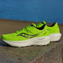Saucony Triumph 20 Shoes Yellow Grey White - 42
