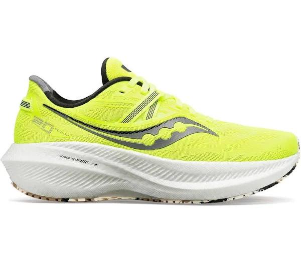 Saucony Triumph 20 Shoes Yellow Grey White - 44.5