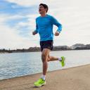 Saucony Triumph 20 Shoes Yellow Grey White - 44