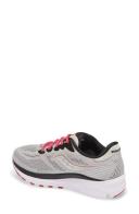 Saucony Women's Ride (Wide) 14 Fog-Cherry / 11