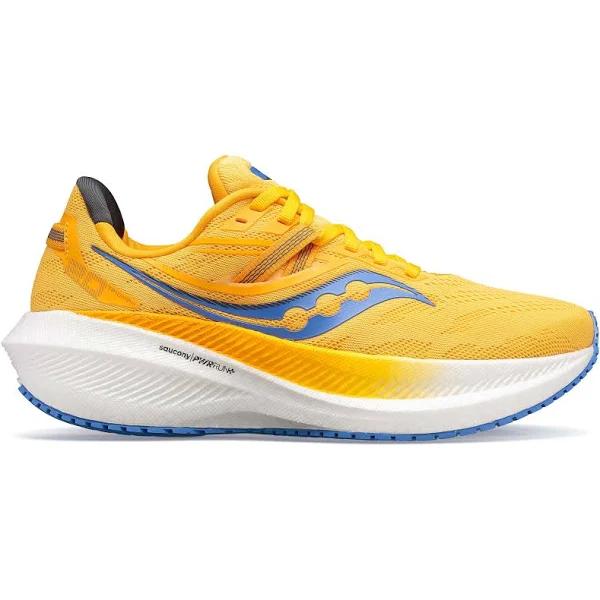 Saucony Women's Triumph 20 Shoe - 6.5 - Gold / Horizon
