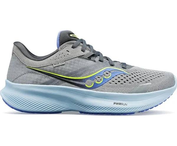 Saucony Womens Ride 16 Shoes Fossil / Pool