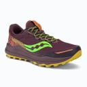 Saucony Xodus Ultra 2 Shoes Maroon Green - 42.5