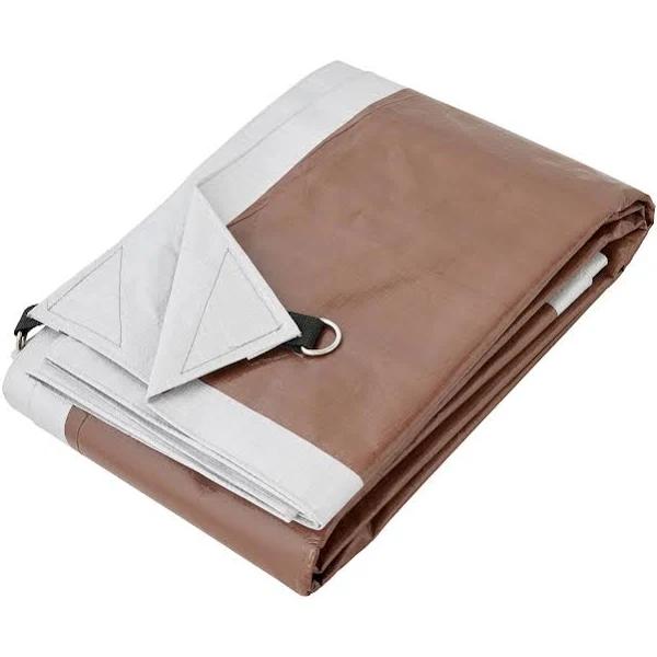 Saxon 3.5 x 3.5m Combination D Ring and Eyelet Tarp