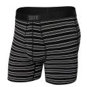 Saxx Men's Ultra Boxer Brief Black Crew Stripe XL