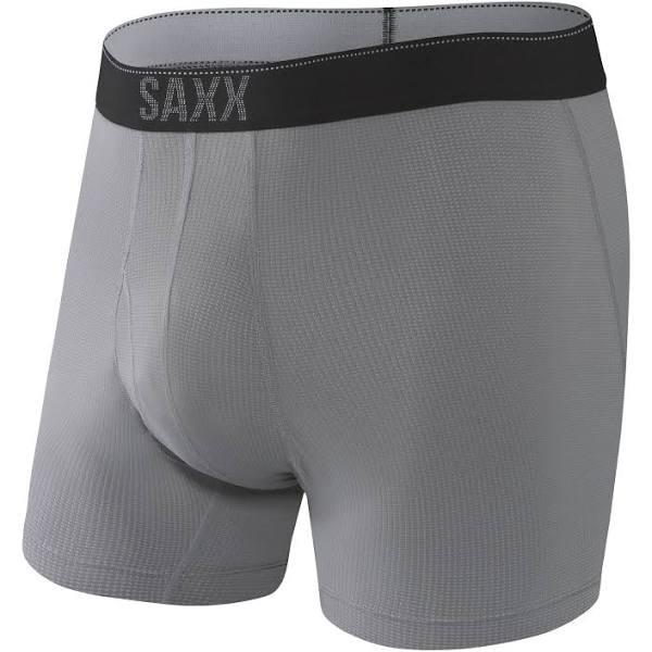 Saxx Quest Boxer Brief Fly Dark Charcoal II XS