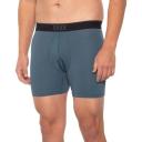 Saxx Quest Quick Dry Mesh Boxer Brief Fly Storm Blue
