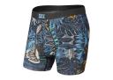 Saxx Ultra Boxer Brief Fly Black Astro Surf and Turf / M