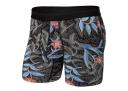 Saxx Ultra Boxer Brief Fly Black Astro Surf and Turf / M