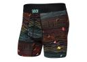 Saxx Ultra Boxer Brief Fly Black Astro Surf and Turf / M