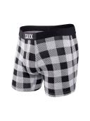 Saxx Ultra Boxer Brief: Polka Pineapple Blue