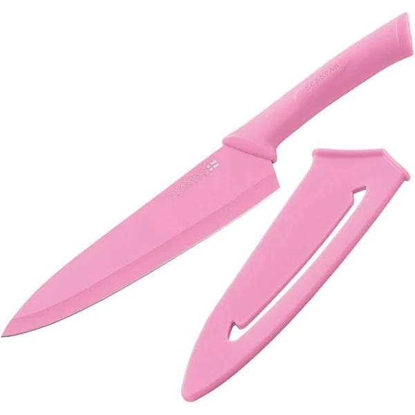 Scanpan Spectrum Soft Touch Cooks Knife 18cm Pink