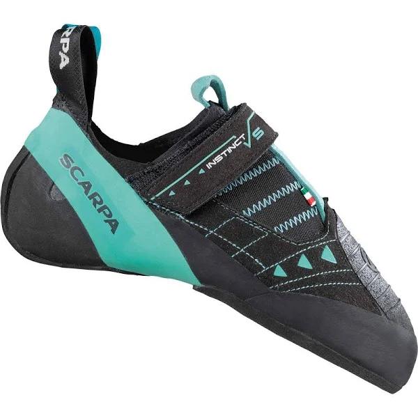 Scarpa Instinct Climbing Shoes Black Blue Women - 43.5