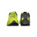 Scarpa Spin Ultra Trail Running Shoes Black Lime Green - 40.5