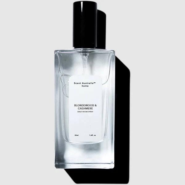 Scent Australia Home Blondewood & Cashmere Room Spray (50ml) Transpnt