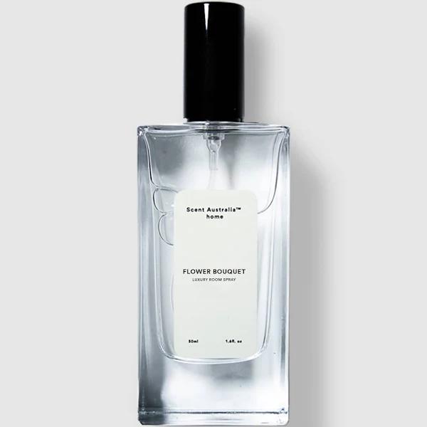 Scent Australia Home Flower Bouquet Room Spray 50ml Blk/White