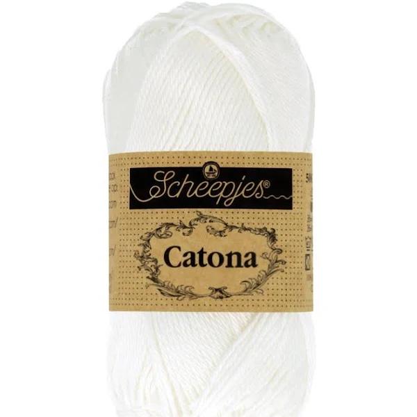 Scheepjes Catona 50g - 106 Snow White