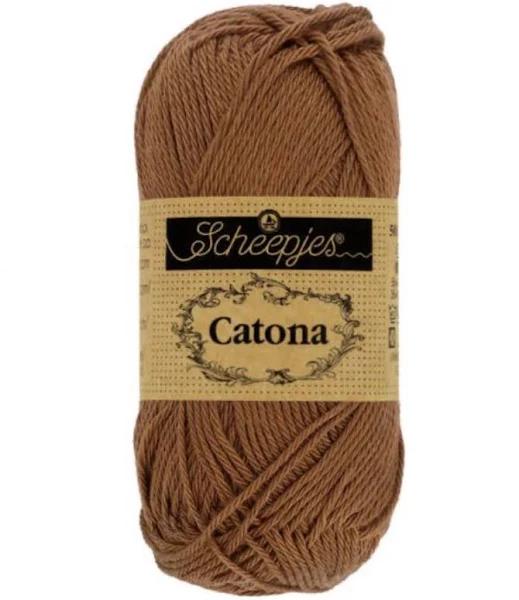 Scheepjes Catona 50g - 157 Root Beer