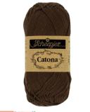 Scheepjes Catona 50g - 162 Black Coffee