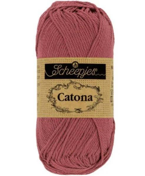 Scheepjes Catona 50g - 396 Rose Wine